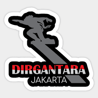 Dirgantara Statue - 04 Sticker